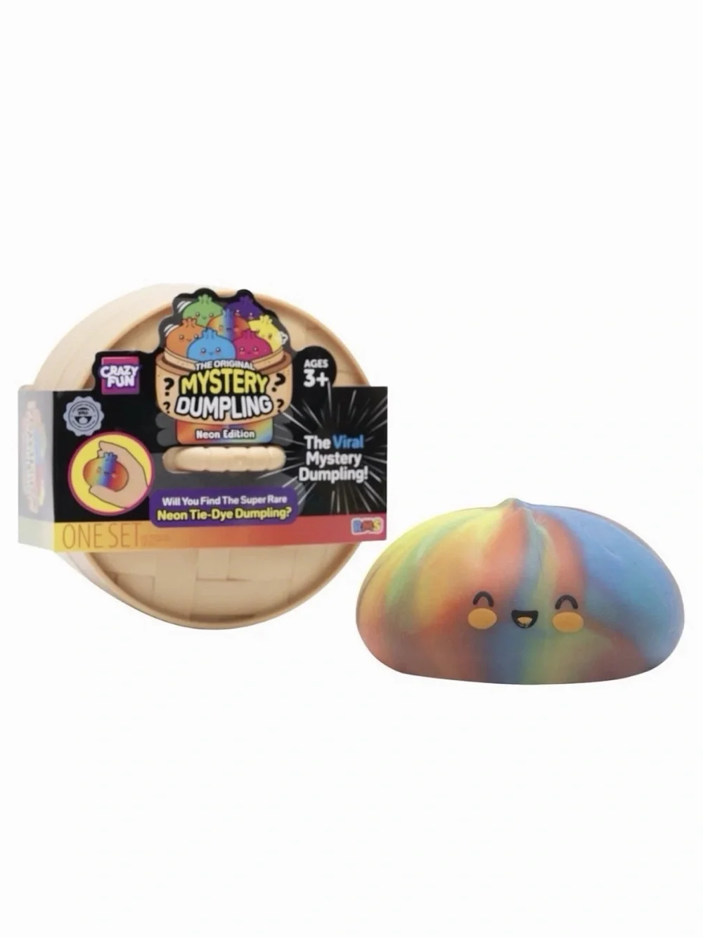 Crazy Fun RMS Mystery Dumpling NEON Edition Blind Pack Squishy NEW!